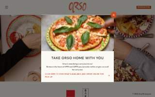 Orso website