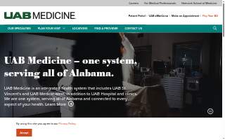 Huntsville Hospital Physician Care at Hampton Cove website