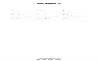 Studio 22 website