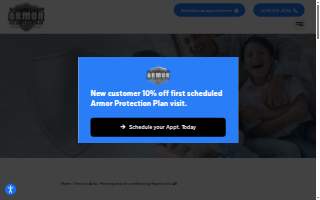 Armor Heating & Air website