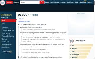 Peace & Saint Durham website