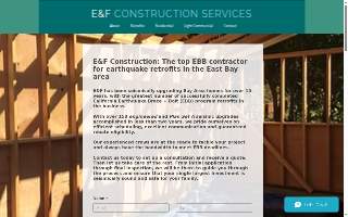 E&F Construction Services website