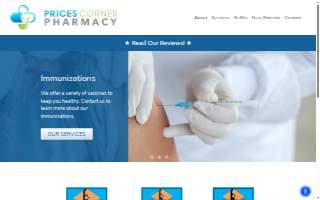 Prices Corner Pharmacy of Wilmington website