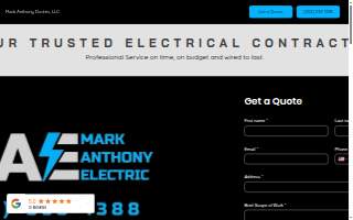 Mark Anthony Electric LLC website