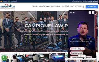 Campione Law P.A. website