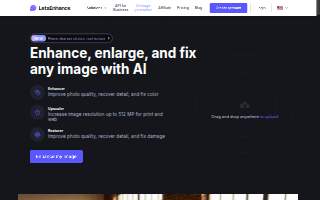 The Enhance Company website