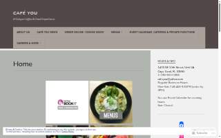 Cafe` YOU website