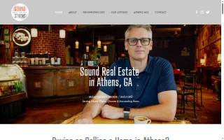 Sound Real Estate Athens website