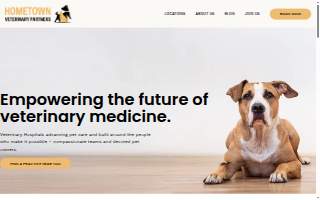 Hometown Veterinary Partners - Naperville website