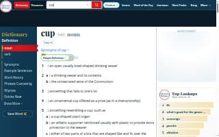 Cup to Cup Cafe website