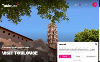 Toulouse Gourmet Catering website
