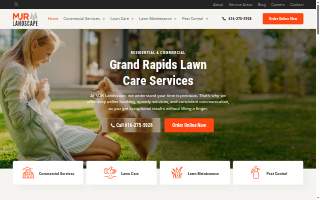 MJR Landscape website