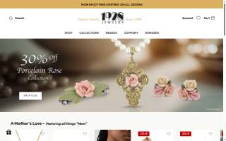 1928 Cocktails and Bites website