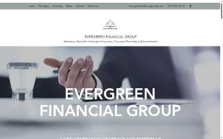 Evergreen Financial Group website
