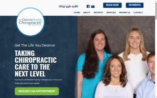 Dakota Family Chiropractic website