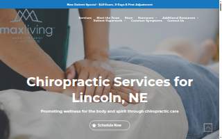 Good Life Family Chiropractic website