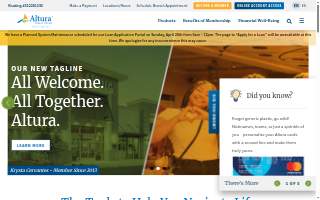 Alturas Bar website