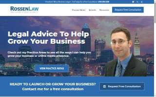 Cleveland Business Lawyer website