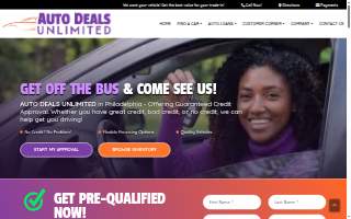 Auto Deals Unlimited website