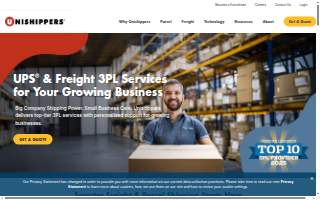 Unishippers website