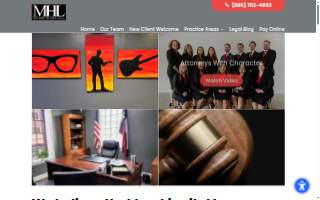 Matthew Harris Law, PLLC website
