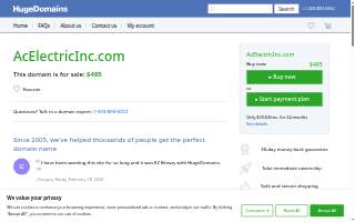 A C Electric Inc website