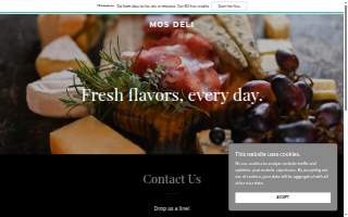 Mo's Deli and Catering website