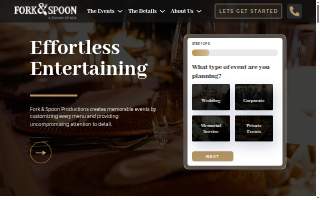 Fork & Spoon Productions website