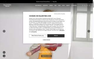 Valentino's Hair Design website