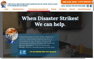 Crystal Restoration Services of CT, Inc. website
