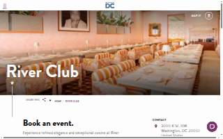 River Club DC website