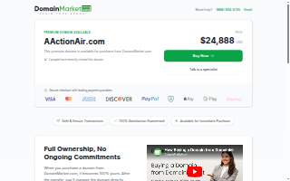 AAction Air Conditioning & Heating Co. website