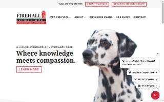 Firehall 4 Animal Hospital website