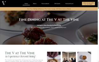 The V at The Vine website