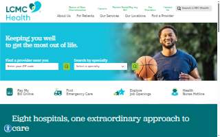 LCMC Health Primary Care Metairie Rd website