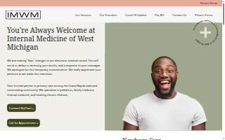 Internal Medicine of West Michigan, PLLC website