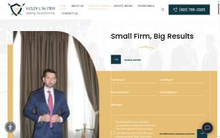 Weldy Law Firm, PLLC website