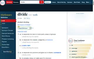 Divide Electrical Services website