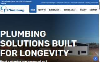 G & T Plumbing & Mechanical website
