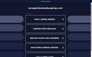 New Garden Landscaping & Nursery website