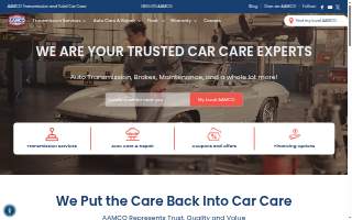 AAMCO Transmissions & Total Car Care of Trenton website
