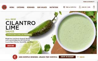 Chipotle Mexican Grill of Philadelphia website
