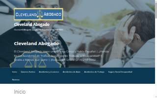 Cleveland Abogado website