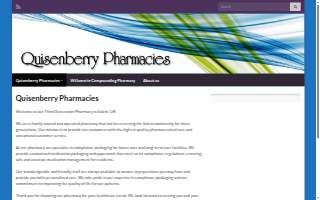 Quisenberry Pharmacies website