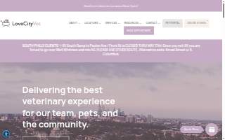 Love City Vet - South Philly website
