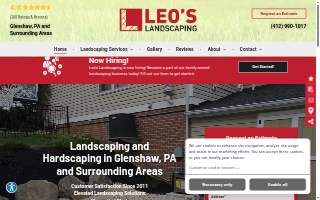 Leo's Landscaping LLC website
