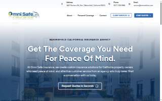 Omni Safe Insurance Bakersfield website