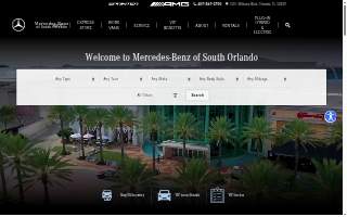 Mercedes-Benz of South Orlando website