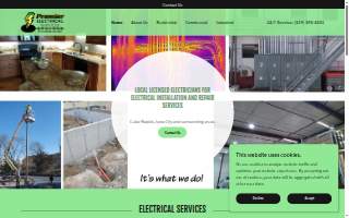 Premier Electrical Services Co website