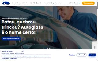 AutoGlass Plus website